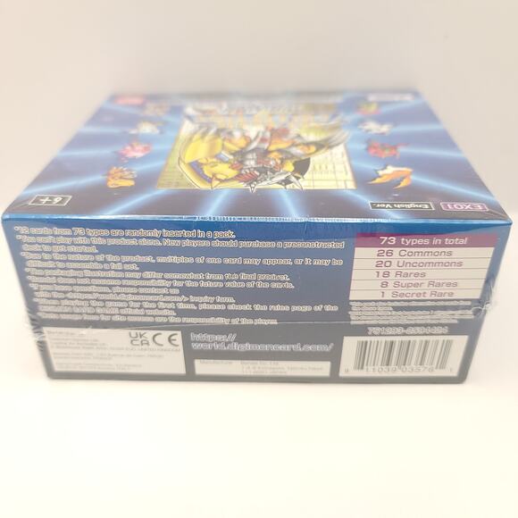 Digimon Card Game Classic Collection Booster Box Card Packs 2021 - Picture 6 of 8